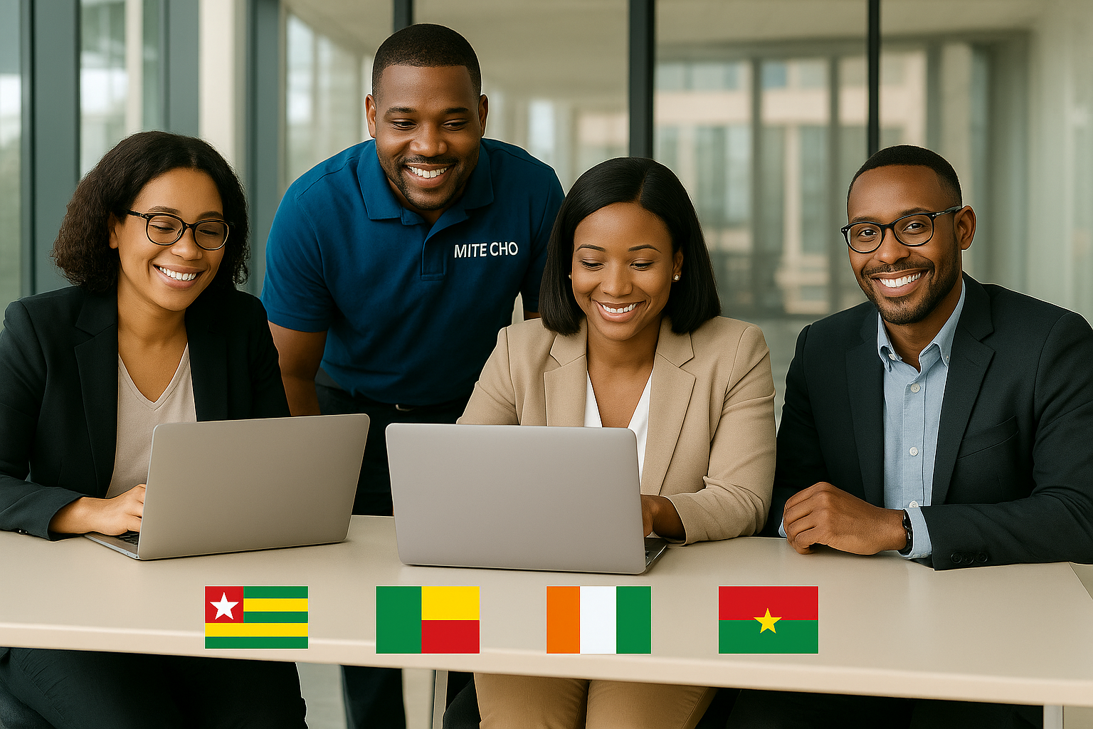 Notre présence géographique - Bénin, Togo, Côte d'Ivoire, Burkina Faso